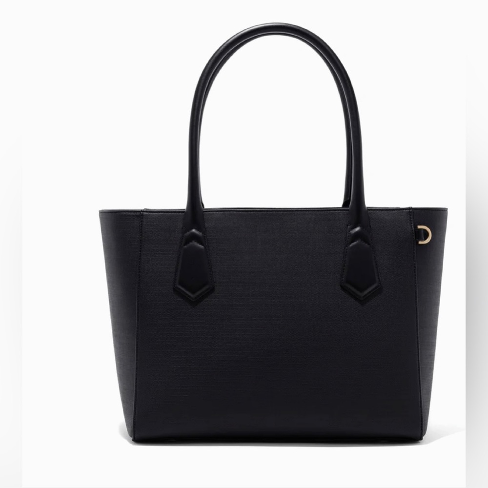 Dagne Dover Black Signature Tote